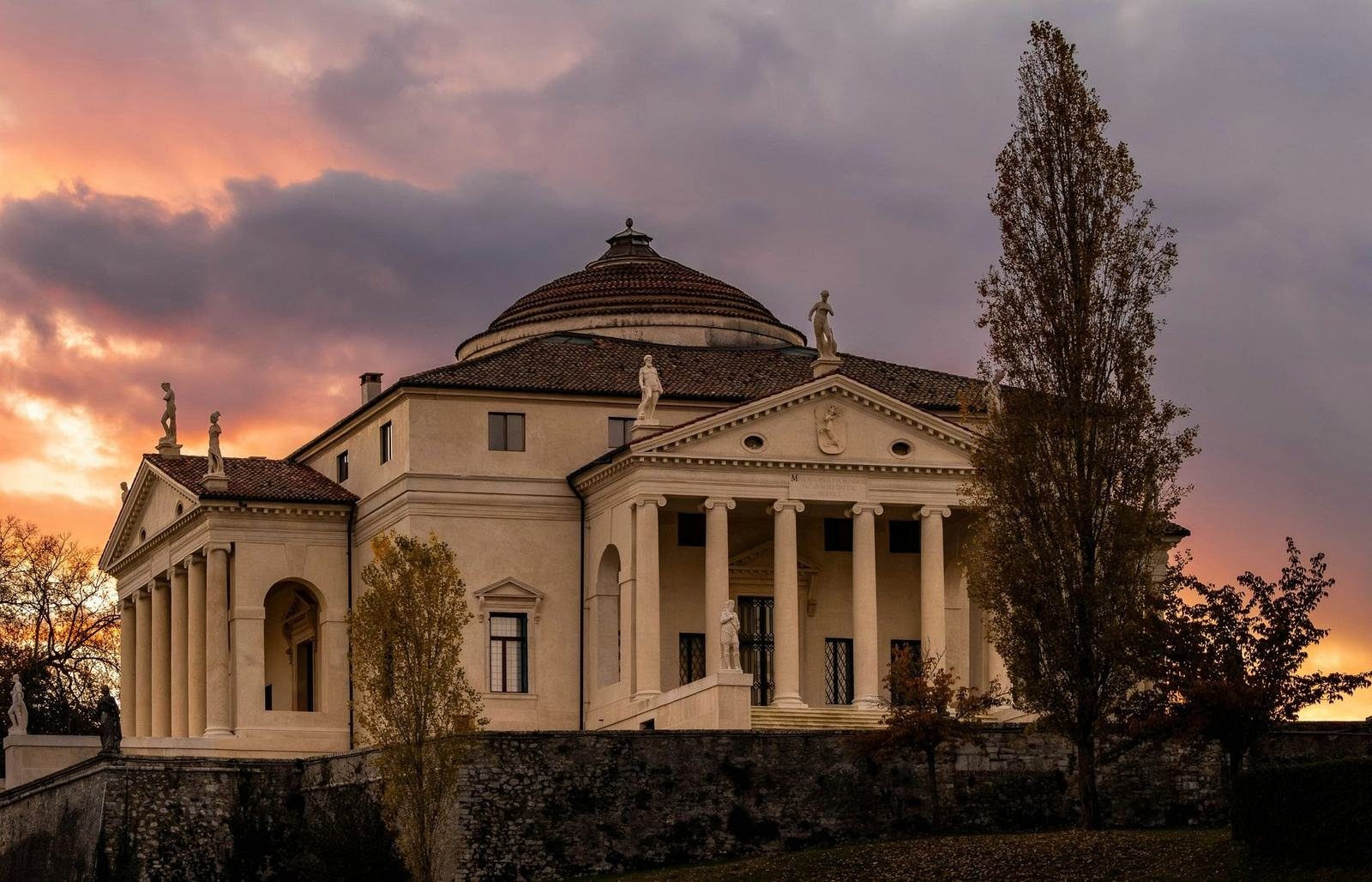 Palladian villa used in Joseph Losey’s Don Giovanni